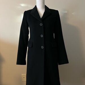 Theory Cashmere Women's Black Coat